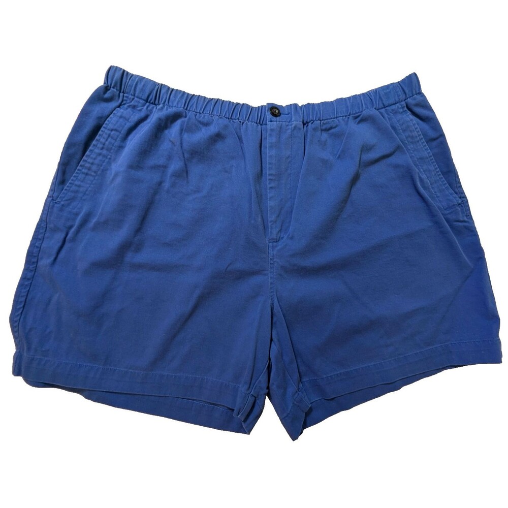 VTG 90s Nautica NS-83 Elastic Waist Drawstring Shorts NWT Men's XXL Blue Y2K